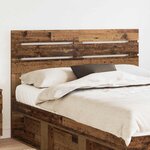vidaXL Tête de lit Bois Ancien 150 cm Bois d'ingénierie