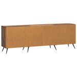 vidaXL Meuble TV 150 x 31 x 50 cm Bois ancien Bois d'ingénierie
