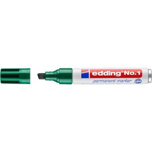 Marqueur Permanent no. 1 vert 1-5 mm EDDING