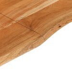 vidaXL Table de salle à manger 180x90x76 cm Bois d'acacia massif
