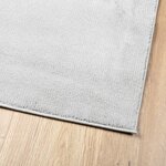 vidaXL Tapis OVIEDO à poils courts gris 200x280 cm