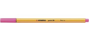 Stylo-Feutre POINT 88 Pointe Fine 0 4 mm rouge bruyère STABILO