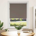 Store enrouleur occultant 120 x 175 cm marron