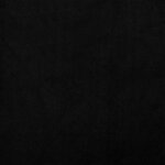 vidaXL Fauteuil avec repose-pied noir velours