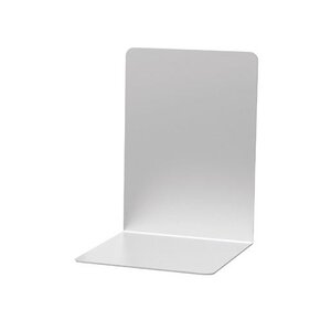 Lot de 2 Serre-livres en aluminium 16 x 15 x 21 cm Aluminium MAUL