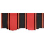 vidaXL Toile de rechange pour store banne Multicolore 300 x 200 cm