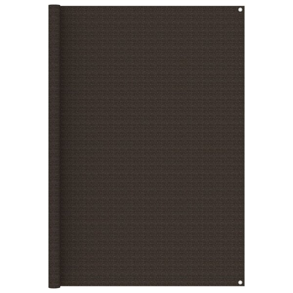 vidaXL Tapis de tente 200x400 cm Marron