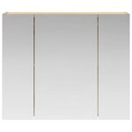 vidaXL Armoire Miroir de Salle de Bain Chêne Sonoma 60 x 14 5 x 50 cm