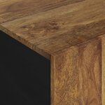 vidaXL Table basse 100x54x40cm bois de manguier solide et d'ingénierie