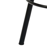 vidaXL Chaises de bar lot de 2 bois de manguier solide