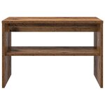 vidaXL Meuble TV Bois ancien 60 x 35 x 40 cm Bois d'ingénierie