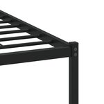 vidaXL Cadre de lit sans matelas avec tête de lit 160x200 cm
