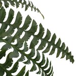 vidaXL Arbre en fougère artificiel Vert 58 x 13 x 60 cm Tissu et PE