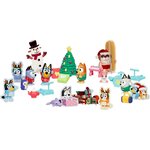 Moose Toys 19122 - Bluey Calendrier de l'Avent avec mini-figurines