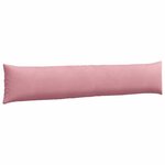 vidaXL Coussins de canapé 2 Pièces Rose 200 x 40 cm