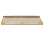 vidaXL Tapis d'escalier autocollants 30 Pièces 65x21x4 cm vert