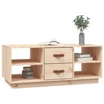 vidaXL Table basse 100x50x41 cm Bois massif de pin