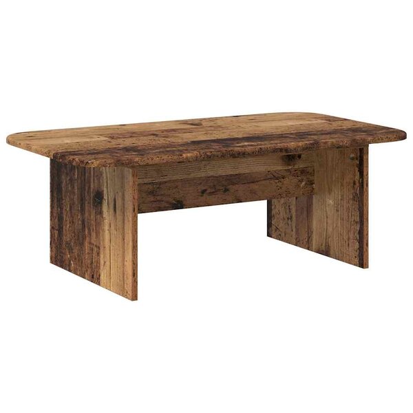 vidaXL Table basse Bois ancien 93 x 53 x 33 cm Bois d'ingénierie