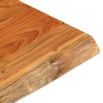 vidaXL Dessus de table 60x60x3 8 cm carré bois massif d'acacia
