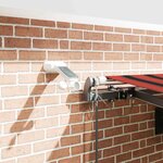 vidaXL Auvent Rétractable with orange et marron 450 × 300 cm tissu