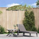 vidaXL Parasol de plage Vert 206 x 206 x 212 cm Polyester  Métal