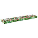 vidaXL Set de coussins de palette Floral 2 Pièces Jungle tropicale