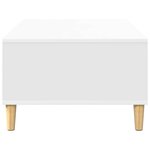 vidaXL Table basse Blanc 102 x 55 x 35 cm