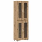 vidaXL Ensemble meuble TV FLORIN Chêne artisanal Bois d'ingénierie