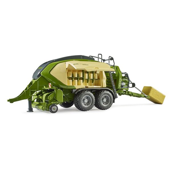 Bruder 02033 - Presse Krone BiG Pack 1290 HDP VC avec 2 bottes de paille rectangulaire
