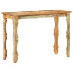 vidaXL Table console 110x40x76 cm Bois de récupération massif