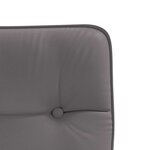 vidaXL Chaises à manger lot de 6 gris similicuir