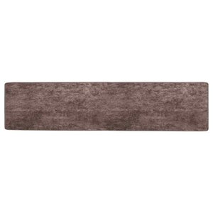 vidaXL Coureur de Tapis MARSA Gris 50 x 250 cm Polyester et PVC