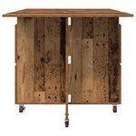 vidaXL Table à dîner 2 Pièces 140 x 80 x 77 cm Bois d'ingénierie