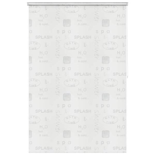 vidaXL Store roulant de douche 140x240 cm Éclaboussures