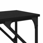vidaXL Table console Chêne noir 180 x 30 x 75 cm Bois d'ingénierie