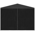 vidaXL Tente de réception 3x9 m Anthracite