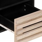 vidaXL Meuble TV 100x34x46 cm bois massif de manguier