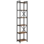 vidaXL Bibliothèque Bois ancien 40 x 30 x 188 cm Bois d'ingénierie