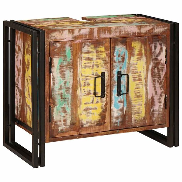 vidaXL Meuble sous-vasque de salle de bain avec porte