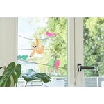 Marqueur Craie Liquide 4090 Jaune fluorescent Pointe Biseautée 4-15 mm x 5 EDDING