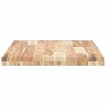 vidaXL Dessus de table rectangulaire 80x50x4 cm bois massif d'acacia