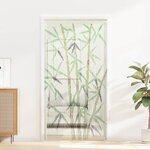 VidaXL Rideau anti-insectes imprimé bambou 100x200 cm