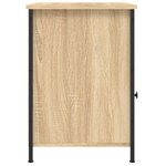 vidaXL Tables de chevet 2Pièces chêne sonoma 40x42x60cm bois d'ingénierie