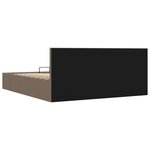 vidaXL Cadre de lit à rangement hydraulique sans matelas 180x200 cm