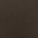 vidaXL Fauteuil avec repose-pied Marron Tissu