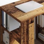 vidaXL Bureau Bois Ancien 90 x 50 x 75 cm Bois d'ingénierie