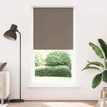 vidaXL Store enrouleur occultant café 95x230cm largeur du tissu 90 7cm