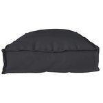 vidaXL Coussin de palette pour banc noir 100 x 40 x 8 cm en tissu Oxford
