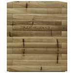 vidaXL Jardinière 70x40x49 5 cm bois de pin imprégné