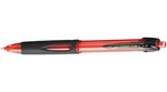 Stylo bille POWER TANK SN220 rétractable grip pointe moyenne 1mm Rouge UNI-BALL